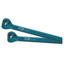 Ty-Rap Cable Tie,3.6 in,Blue,PK100 TY523M-NDT