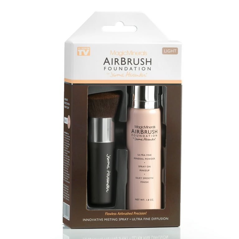 Jerome Alexander MagicMinerals AirBrush Foundation 2Pcs Set