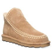 BEARPAW Womens Winter Boot Iced Coffee Size 12 | Comfortable Fashion Footwear | Slip On Winter Boot for Women