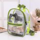 thumbnail image 4 of Isvgxsz Clearance Clear Backpack,Heavy Duty Transparent Bookbag for School,Fabric & PVC Transparent Backpack with Reinforced Strap for Women Men, Large Capacity Clear Bag for College, Travel, Security, 4 of 6