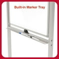 thumbnail image 4 of TRU RED Magnetic Painted Steel Mobile Dry Erase Board Aluminum Frame 30"H x 40"W (TR62827), 4 of 6