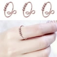 Desertasis Rings For Women Don'T Tarnish 3 Pieces Of Silver SingleTurn SpiralTurn Rotating