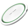 thumbnail image 3 of Cargador inalámbrico 15W Base de carga rápida Reemplazo de almohadilla de carga de teléfono delgada redonda para iPhone 12, Blanco Inevent EL002055-02, 3 of 7