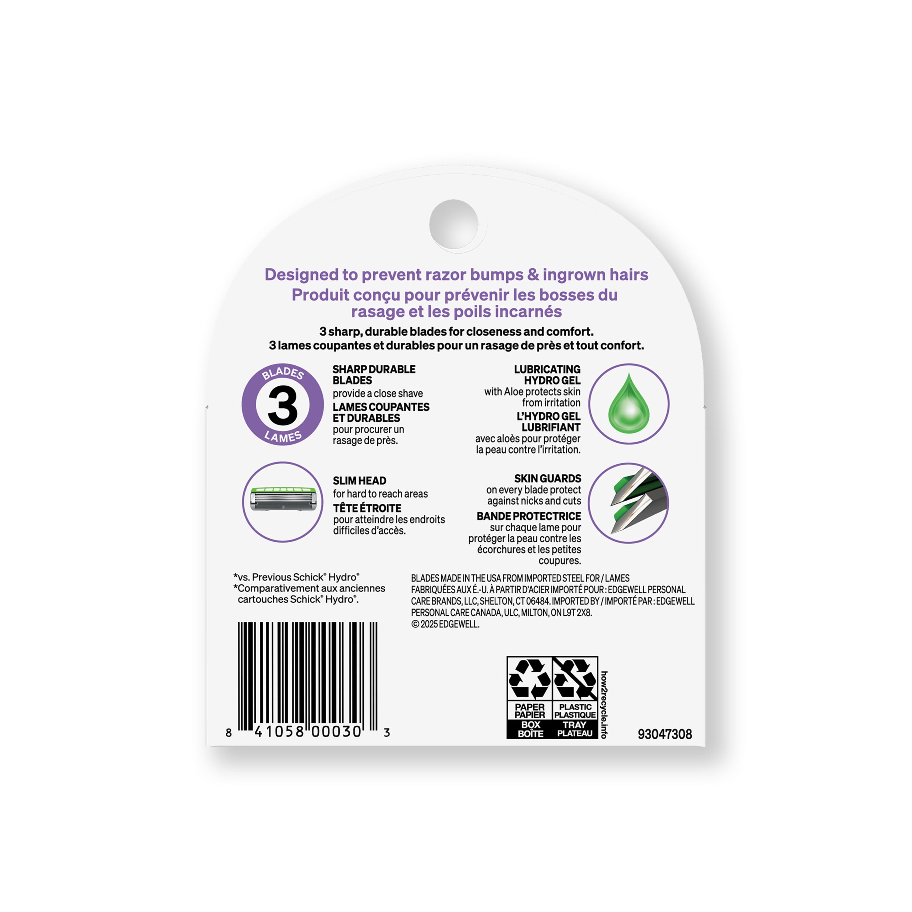 Schick Hydro Ultra Sensitive Refill