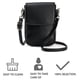 thumbnail image 4 of Bolso pequeño para teléfono con bandolera para mujer, bolso de hombro ligero, cartera, bolso Simple de color sólido, 4 of 5
