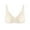 Beige, variant on Womens Racerback Bras Seamless Bra Feature V-Neck Training Bra Style W-512 Blue XL