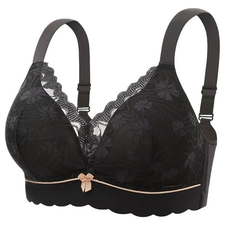 

BUIgtTklOP Fruit of The Loom Women Bras Plus Size Clearance Solid Lace Lingerie Bras Plus Size Underwear Bralette Bras Comfortable Bra