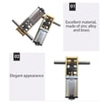 thumbnail image 3 of 1218-N20, Dual Shaft  Motor DC12V 27RPM Fixed  Design Gear Reduction Motor  For Smart Cars Robots, 3 of 8