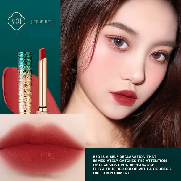 Xihbxyly Ofertas relámpago de liquidación de hoy Lápiz labial mate antiadherente Lápiz labial mate antiadherente Lápiz labial mate antiadherente Lápiz labial mate antiadherente Lápiz labial mate de l