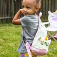 thumbnail image 5 of Firefly! Outdoor Gear Sparkle the Unicorn Kid's Backpack - Cream/Pink (3 Liter), 5 of 14