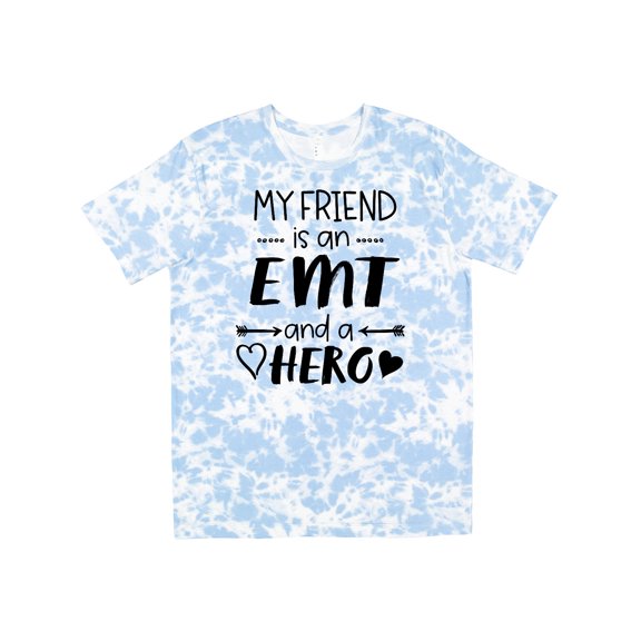 Inktastic My Friend is an EMT and a Hero T-Shirt