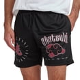 thumbnail image 4 of Naruto Akatsuki Men's Black Lounge Shorts  Large, 4 of 7