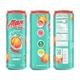 thumbnail image 2 of Alani Nu Juicy Peach Sugar Free Energy Drink (Pack of 12), 2 of 5