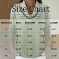 thumbnail image 3 of Dwralegc Elegant Holiday Sweaters for Women Fashion Multicolor Jumper Knit Blouses Cowl Neck Clothes Long Sleeve Trendy Fall Winter Sweater Army Green L, 3 of 5