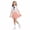 Pink, variant on Girls Skirt Set JK School Uniform 2-Piece Outfit - Short Sleeve Shirt with Bow & Pleated Skirt 2T-15Y Pink 2-3 Years