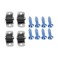 thumbnail image 4 of 4 ruedas fijas direccionales para muebles, silenciosas, para , armarios, carritos de compra, sillas y gabinetes., 4 of 9