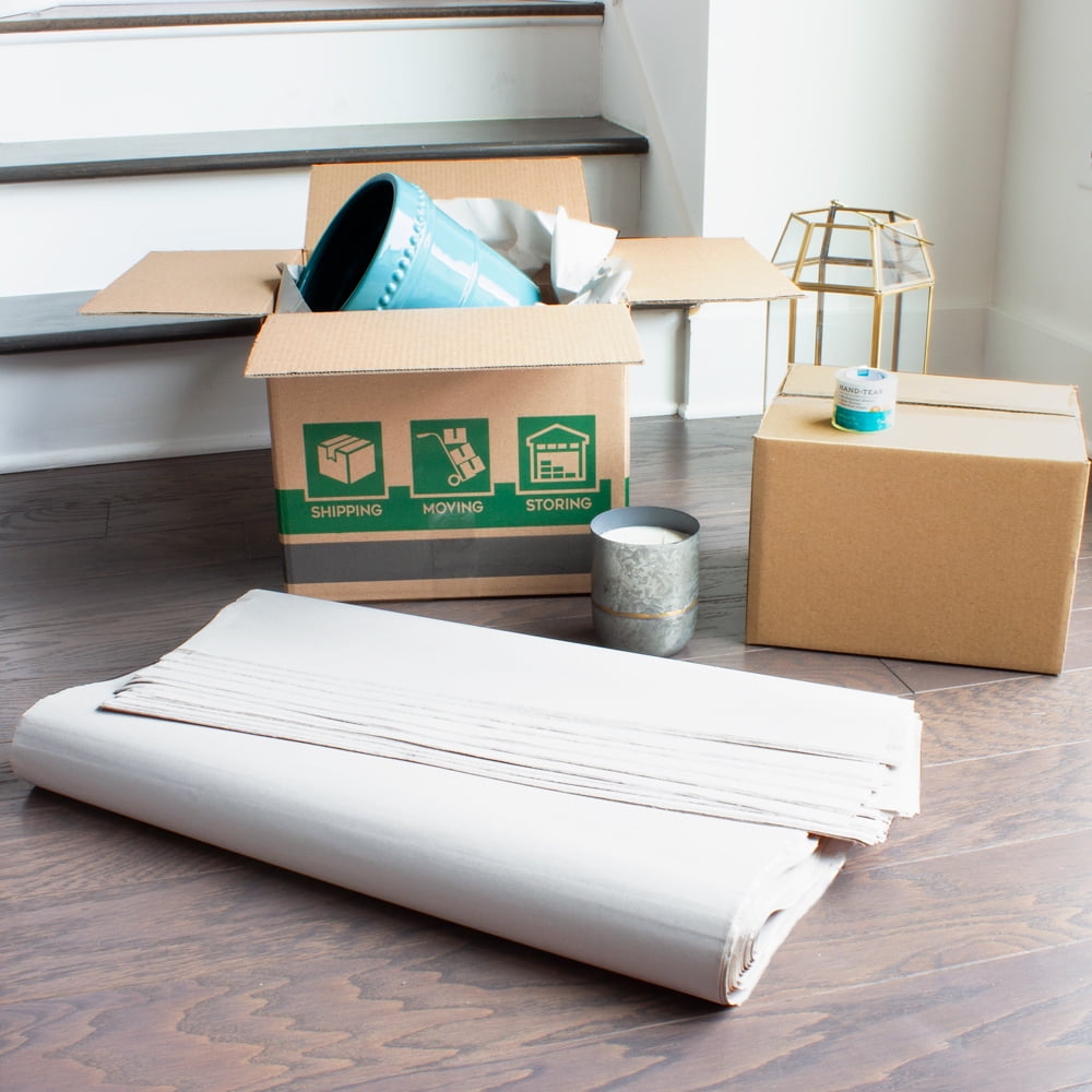 Recycled Packing Paper, 24 in. x 36 in., Unprinted, 160 Sheets