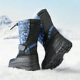 thumbnail image 3 of Dream Pairs Kids Boys Girls Waterproof Mid Calf Snow Boots Outdoor Insulated Winter Warm Duck Boots, 3 of 6