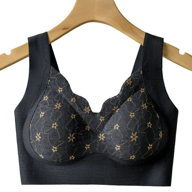 Brasier Mujer Sujetador Push up sin Costuras para Mujer, Cómodo, sin Aros, Transpirable, Suave, sin Relleno, para Uso Diario Mediana