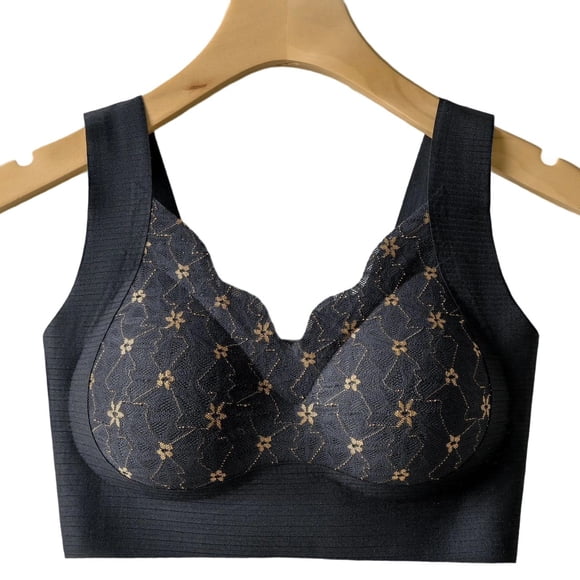 Brasieres de Mujer Sujetador Push up sin Costuras para Mujer, Cómodo, sin Aros, Transpirable, Suave, sin Relleno, para Uso Diario Grande