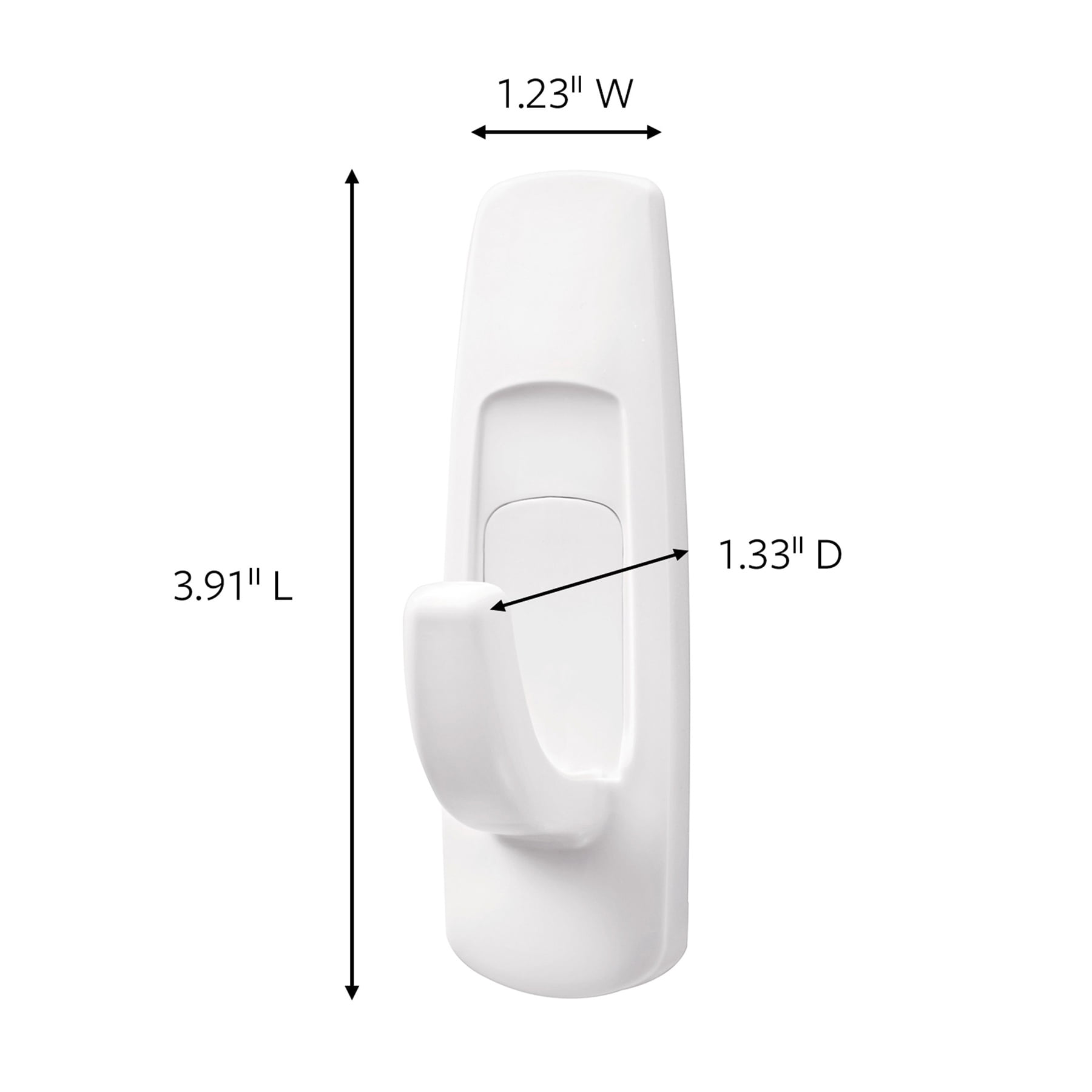 3M Command Large Utility Hooks Multi-Pack, 3 Per Pack, 3 Packs