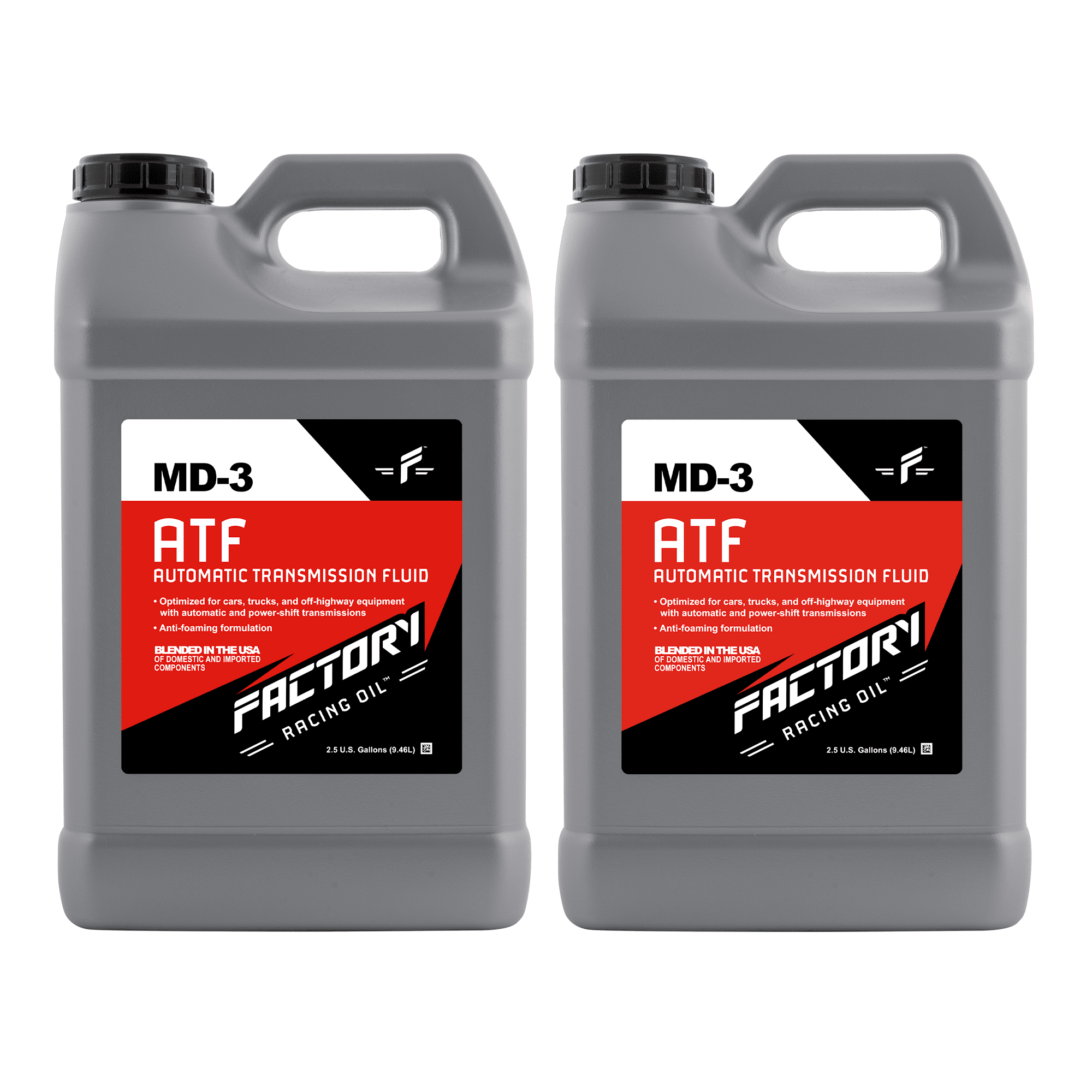 Factory Racing Oil 214799 Twin Pack ATF MD-3 5 Gal - Walmart.com