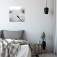 thumbnail image 2 of ZHONGYUTONG Dandelion Canvas Wall Art Black White Flower Painting Floral Closeup Picture Print for Living Room Decor Framed (20.00" x 20.00"), 2 of 5