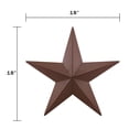 thumbnail image 2 of Barn Star - 18" - Burgundy, 2 of 3
