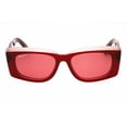 thumbnail image 2 of Ferragamo Women's 54mm Sunglasses, Red, 2 of 2