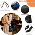thumbnail image 6 of Sunyuer Fashion Crossbody Bag For Women Shoulder Bag Soft PU Leather Handbags Purses Multi Pocket Hobo Tote Bag, 6 of 6