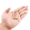 thumbnail image 5 of Unique Bargains 38x15mm Rectangle Buckles Zinc Alloy Gold Tone 8Pack, 5 of 5