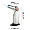 thumbnail image 3 of Torch Lighter, Adjustable Flame Butane Lighter, Cigar Lighter Fireplace Lighter Kitchen Lighter Outdoor Lighter, 3 of 4