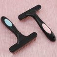 thumbnail image 1 of 2Pcs Carpet Rake with Handle 2 Row Tooth Handheld Rug Brush Ergonomic Carpet Groomer Carpet Fluffy Restoration Tool for Cleaning Pet Hair Restoring Carpet Softness, 1 of 10