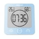 thumbnail image 3 of Reloj de baño, temporizador de ducha, alarma, relojes digitales, relojes de temporizador de cocina impermeables para baño con termómetro, higrómetro para ducha, cocina, maquillaje Xemadio 2021509-4, 3 of 4
