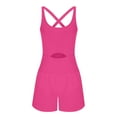 thumbnail image 4 of Up to 65% off SEMPAI Womens Running Onesie Workout Rompers Outfits Exercise Jumpsuits Gym Yoga Valentines Day, 4 of 4