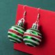thumbnail image 4 of Juego de 2 pares de aretes navideños JAMW joyería navideña, 4 of 5