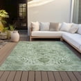 thumbnail image 4 of Dalyn Rugs Machine Washable Indoor/Outdoor Chantille ACN2164 Aloe 9' x 12' Rug, 4 of 9