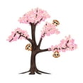 thumbnail image 1 of Cherry Blossom Bunch Wall Decals -Animal Themed- Sticker for Cherry Blossom a Floral Themed Nursey Room, Easy To Apply & Removeable-Applies to any Smooth Surface-Size: 10" x 36"., 1 of 3