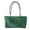 Green, variant on Boho Weave Basket with Handle, Women's Hollow Woven Shoulder Purse for Outdoor Summer Travel Picnic (Sky Blue)