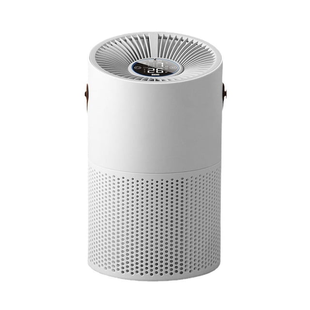 Jinsinto Air Purifiers for Home, Works with , Smart Air Purifier with Handle, Auto Mode, 19db, 0.08 µm Particles Captured, P1 Silver special filter