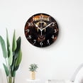 thumbnail image 4 of 12 Inch Wall Clock Battery Operated Silent Clock Decorative for Office, Kitchen, Outdoor, Living Room，Bear Roar Beautiful Design, 4 of 4
