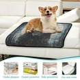 thumbnail image 6 of Qxltty Dark Forest Wolf King Cat litter Pads Pet Set of 3 Diaper Mats Center Anti-leakage Layer Absorbent Soft and Comfortable, 6 of 7