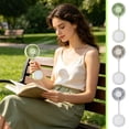 thumbnail image 6 of Clip On Mini Fan,Dual Purpose Magnetic and Clamp Base Enables Flexible Multi Spot Fixation,Rechargeable Three Speed Portable Cooling Fan for Youngster Desk Bedside and Outdoor Stroller Cooling, 6 of 6