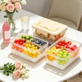 thumbnail image 4 of Portable Compartment Box Food-grade Sealed Lunch Box Outdoor Picnic Ice Box Refrigerated Storage Box, 4 of 6