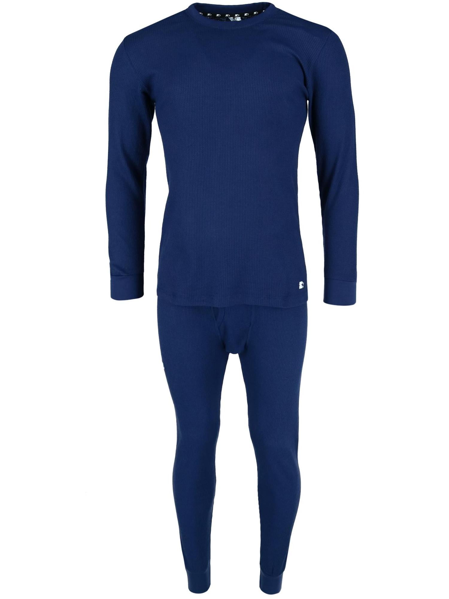 Starter Waffle Weave Thermal Long John Top and Bottom Set (Men