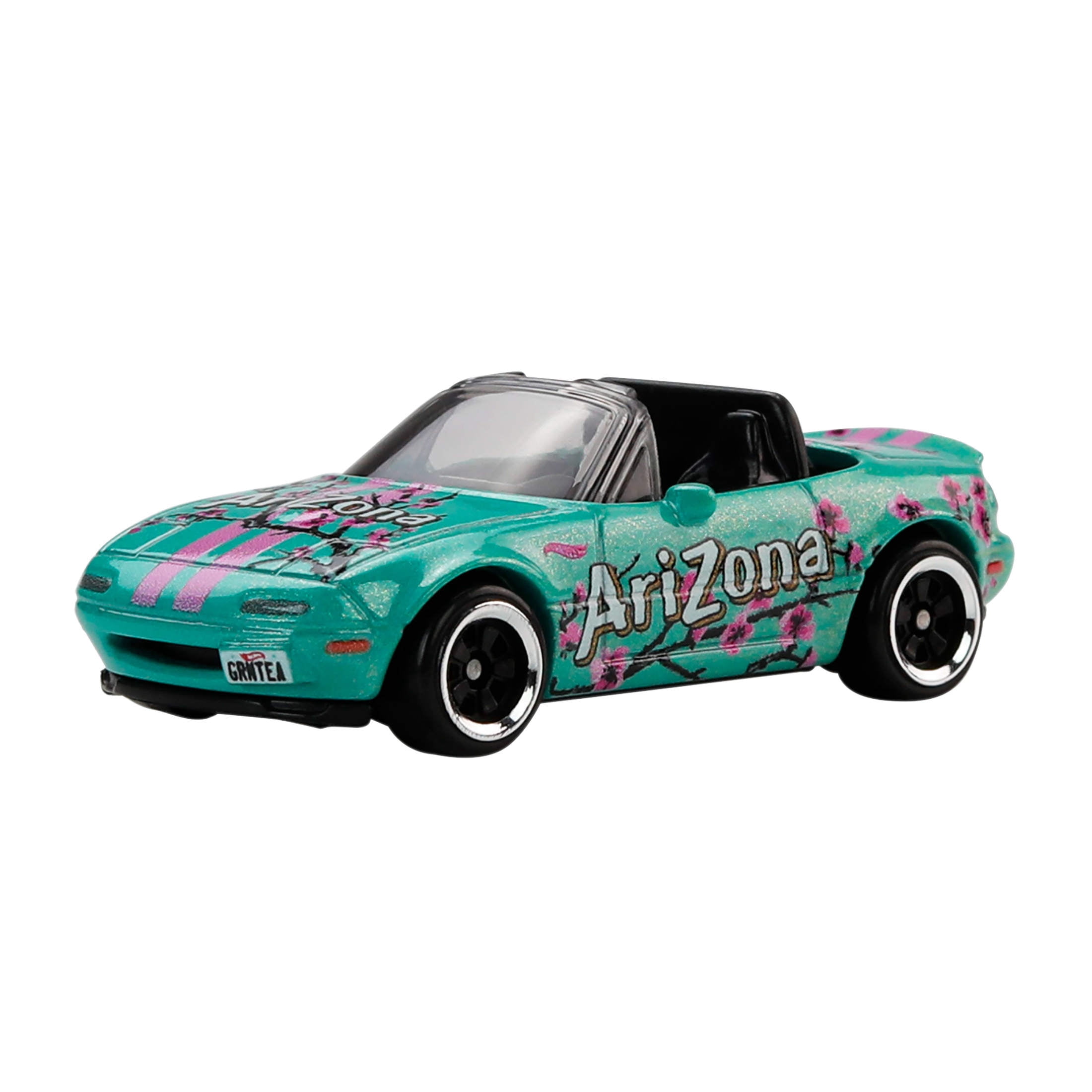 Hot Wheels Silver Series Arizona Iced Tea 1991 Mazda MX-5 Miata Die-Cast Toy Car in 1:64 Scale