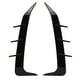 thumbnail image 1 of 2 Pcs Rear Bumper Spoiler Glossy Black Lower Air Vent Cover Trim Frame for X6 G06 M Sport 2019 to 2023, 1 of 9