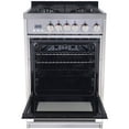 thumbnail image 6 of Galanz 24-In. Gas Slide-In Range in Stainless Steel, 6 of 10
