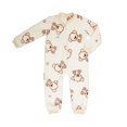 thumbnail image 1 of Mameluco Bebé Chiqui Mundo Microfibra Teddy Bear Talla 6-12 Meses CH2224, 1 of 4