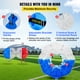 thumbnail image 5 of VEVOR 2 pelotas inflables de parachoques de 1,5 m de diámetro, pelota de fútbol de burbujas, explote en 5 minutos, pelota inflable Zorb para adultos o niños (5 pies, rojo y azul), 5 of 9